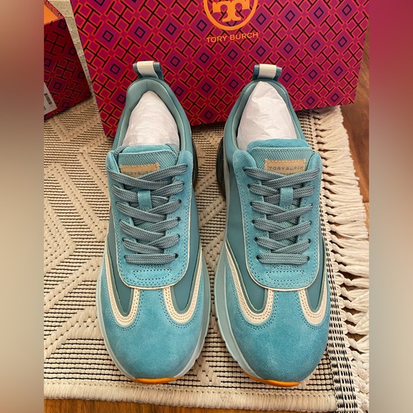 Tory Burch Good Luck Bubble Trainer Sneakers - Picture 9 of 9